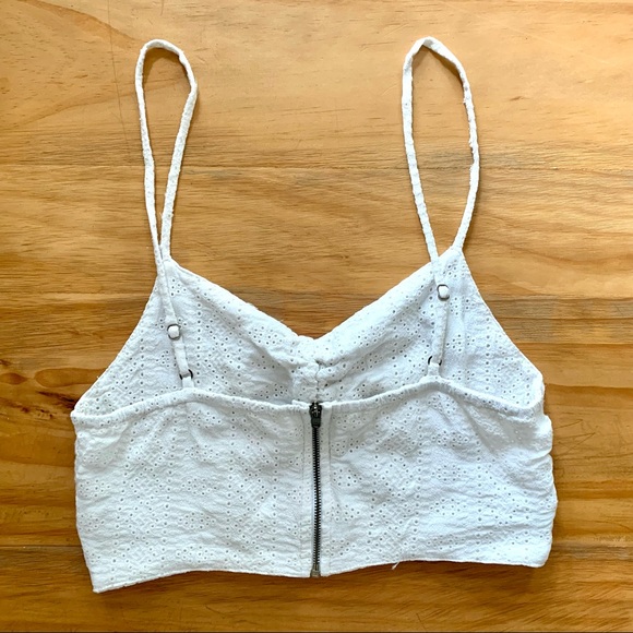 Flynn Skye Eyelet Crop Top/Bralette - Picture 3 of 6